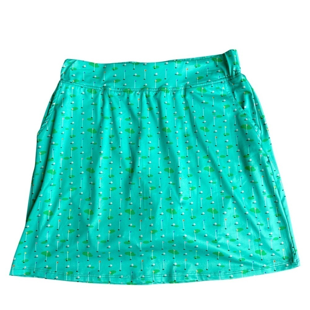 Court Haley Girls Got Drive Golf Print Pull-On Skort Women's Size Medium